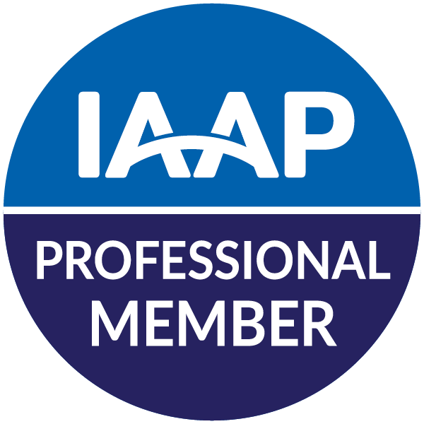 Certified by the Internal Association of Accessibility Professionals (IAAP) badge